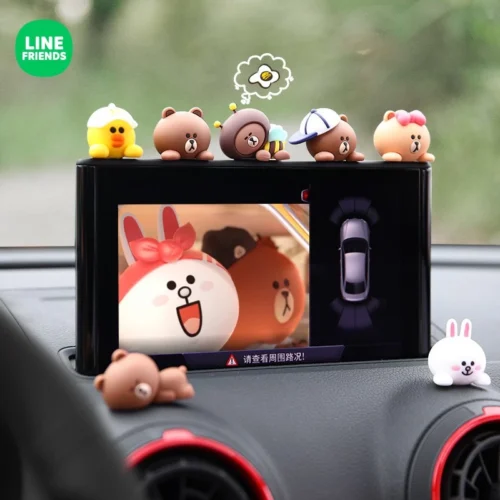 LINE FRIENDS 汽車擺件 多款